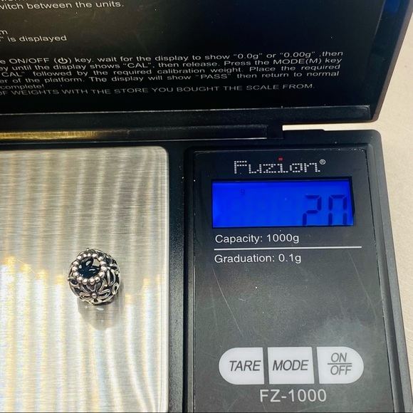 EUC Pandora 790890 Sterling Silver Wildflower Walk Openworks Bead - RETIRED - Picture 10 of 10